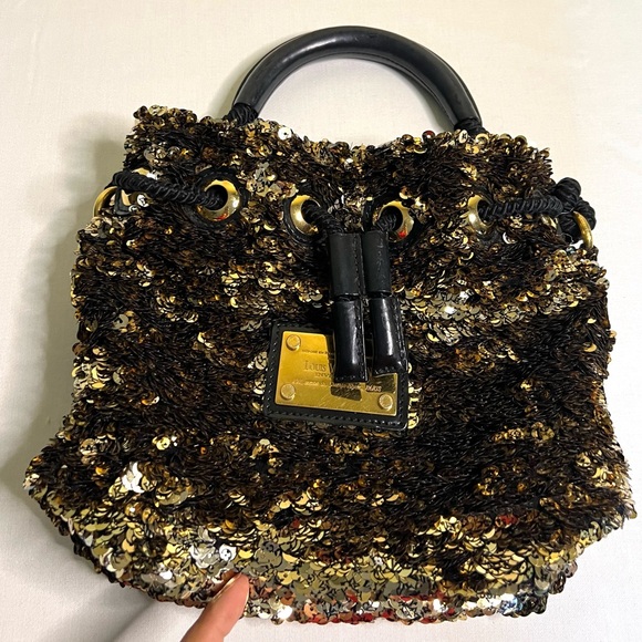 Louis Vuitton Sequin Mini Noe Rococo Gold - Picture 5 of 15